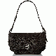 Aimee Kestenberg Rocco Medium Shoulder Bag Black Lizard Emboss Front From Affordable Designer Brands
