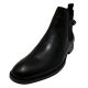 Alfani Mens Ramon Leather Black Chelsea Boots 8.5 M Affordable Designer Brands