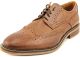 Alfani Tyler Wing-Tip Derby Oxfords, Dark Tan 
