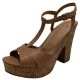 American Rag Jamie T-Strap Platform Dress Sandals Fabric  Affordable Designer Brands