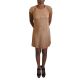 As U Wish Juniors Faux-Suede Shift Dress Camel Affordable Designer Brands