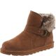 Bearpaw Women's Koko Wide Width Suede Booties Rustcopper 13 from Affordable Designer Brands