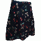 Charter Club Cotton Printed Skirt Intrepid Blue Floral Combo 12