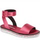Charles David Collection Womens Shimmy Pink Satin Sandals 9.5M Affordable Designer Brands