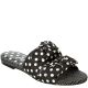 Charles David Womens Collection Soufflé Fabric Black Sandals 5.5M Affordable Designer Brands