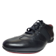 Carlos by Carlos Santana Mens Fleetwood Low-Top Sneaker Leather Black US 8.5 D from Affordable Designer Brands