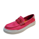 Cole Haan Womens Shoes Grandpro Rally Canvas Slip On Loafers 9B Pink Bright Berry from Affordable Designer Brands