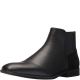 Calvin Klein Mens Larry Double Gore Leathe Black 10.5 M