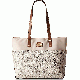 Calvin Klein Signature Nylon Tote Almond Khaki Combo 