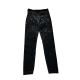 Calvin Klein Performance Crushed Velvet Cropped Leggings Black Medium