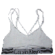 Calvin Klein Iron Strength Logo Bralette White