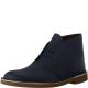 Clarks Mens Bushacre 2 Chukka Boot Navy 10 M from Affordable Designer Brands