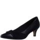 Clarks Collection Women's Linvale Vena Pumps Leather Charcoal 8M Affordable Designer Brands