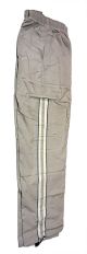 Nike 115861 Mens Athletic Large Khaki with Beige Stripe Track pants