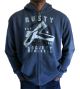 Rusty Boys Hoodie Blue