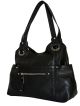 Tyler Rodan Barbados Aline Black Shopper Tote (Color)