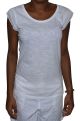 Style&Co Short-Chiffon-Sleeve Top Medium