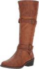Easy Street Kelsa Riding Boots Manmade Honey 10M Affordable Designer Brands
