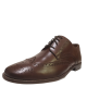 Florsheim Mens Marino Wingtip Oxfords Leather Brown 10.5D Affordable Designer Brands