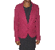 Freshman Juniors Ponte-Knit Blazer Peony Merlot 