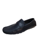 Gallery Seven Mens Manmade Bleached Denim Blue Casual Driving Loafers 11 M Affordable Designer Brands
