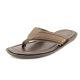 GUESS Mens Shoes, Terrance Sandals Dark Brown 10