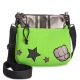 Ideology 2-in-1 Crossbody Lime Silve  front Affordable Designer Brands