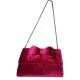 Inc International Concepts Leesie Velvet Clutch Berry