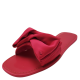 Kate Spade New York Women's Bikini Slide Sandals Satin Shocking Magenta 9B from Affordable Designer Brands