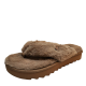 Koolaburra By UGG Womens Casual Shoes Furr-ee Slip On Sandals 8M Beige Amphora from Affordable Designer Brands