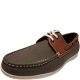 Unlisted by Kenneth Cole Men's Comment-After Slip-on Boat Shoes Brown 10 M from Affordabledesignerbrands.com