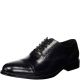 Kenneth Cole Reaction Men's Zac Leather Oxfords Black 11M from Affordabledesignerbrands.com