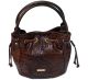 Marc Fisher Sadd Drawstring Bucket  Saddle Brown Tote handbag