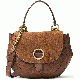Michael Kors Isadore Medium Top Handle Handbag Mess Dark Caramel 