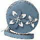 Michael Kors Flowers Pouches Small Coin Purse Denim