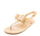 Michael Kors Kayden Jelly Thong Sandals Nude