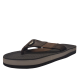 Muk Luks Mens Mason Flip Flop Sandals Brown 10M from Affordable Designer Brands