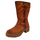 Naturalizer Womens Shoes Jagger Lug Sole Leather Mid Calf Boots 8.5M Tawny Brown from Affordable Designer Brands