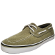 Nautica Mens Spinnaker Boat Shoes Wash Burlap Beige 9.5M from Affordable Designer Brands