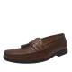 Nunn Bush Mens Strafford Woven Tassel Loafers Leather Cognac 12M from Affordable Designer Brands