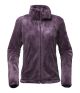 North Face Women's Osito 2 Fleece Jacket Black Plum Purple Large