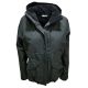 The North Face Inlux Fleece-Lined Puffer Coat Jacket Asphalt Grey Medium