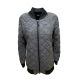 North Face Women's Mod Insulated Knit Jacket Dark Grey Heather Small