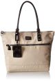 Nine West Women's  9 On The Go Large Stone Beige Tote Handbag