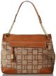 Nine West Mini Vegas Signs Khaki Gold Multicolor Shoulder Handbag