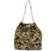Olivia And Joy Selma Olive Dot Print Drawstring Shoulder Bag