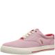 Polo Ralph Lauren Men's Vaughn Pinstripe Cotton Sneakers Red 9.5 M from Affordable Designer Brands