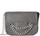 Rampage RP4267-MA Chain Strap Grey Crossbody Handbag front Affordable Designer Brands 