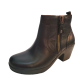 Rockport Womens Shoes Cobb Hill Presley Leather Zipper Ankle Boots 7M Black from Affordable Designer Brands