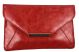 Style Co. Lily Red Envelope Clutch Handbag